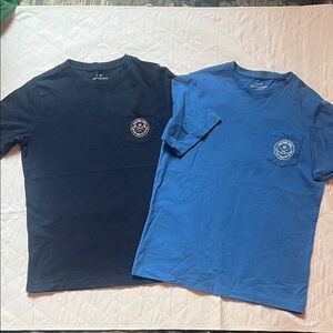 Vineyard Vines Kids Short-Sleeve Pocket Tees - Navy = LAX & Blue = Hockey